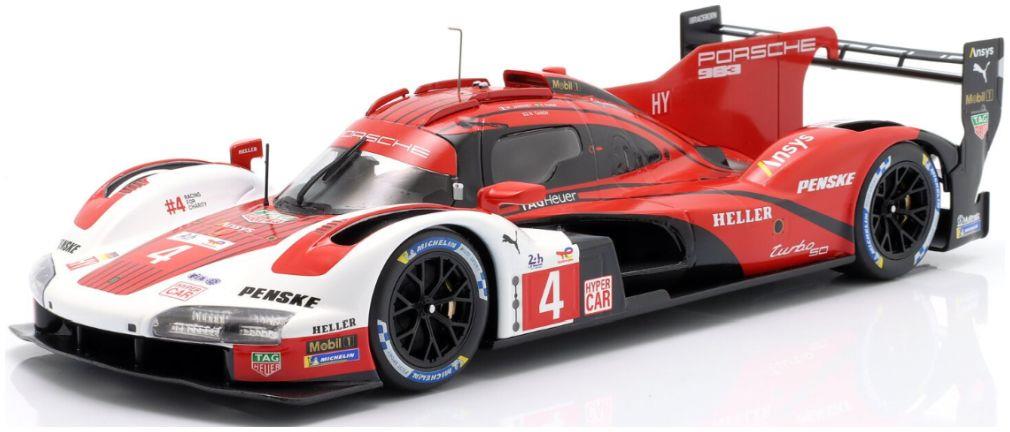 IXO 1:18th Scale Porsche 963 #4 24h Le Mans 2024 Porsche Penske Motorsport Jaminet/Nasr/Tandy