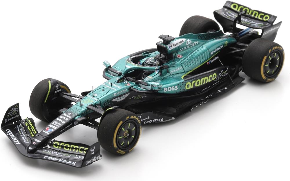 Spark 1:43rd Scale Aston Martin AMR25 #18 Aston Martin Aramco F1 US GP 2025 Lance Stroll