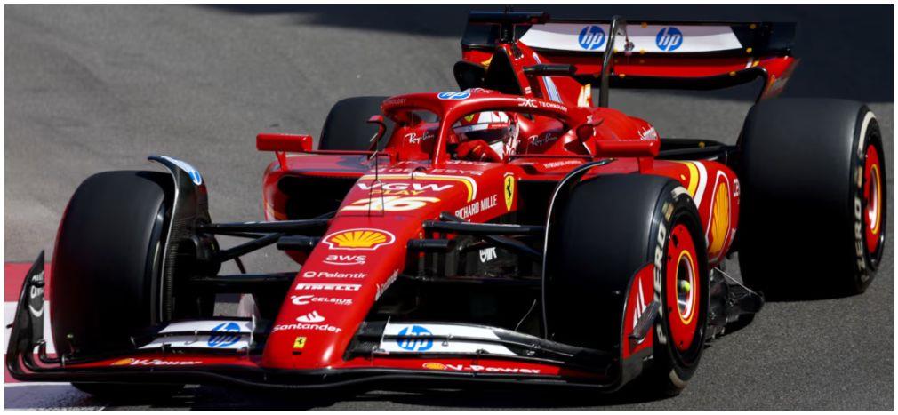 Looksmart 1:18th Scale Ferrari SF-24 #16 Winner Monaco GP 2024 Charles Leclerc