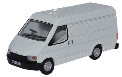 Oxford Diecast 1:76 Scale Ford Transit Mk3 - White