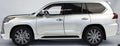 LCD 1:18 Scale Lexus LX570 Silver