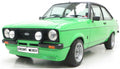 Sunstar 1:18 Scale Ford Escort MKII RS Mexico Signal Green (RHD) 1976