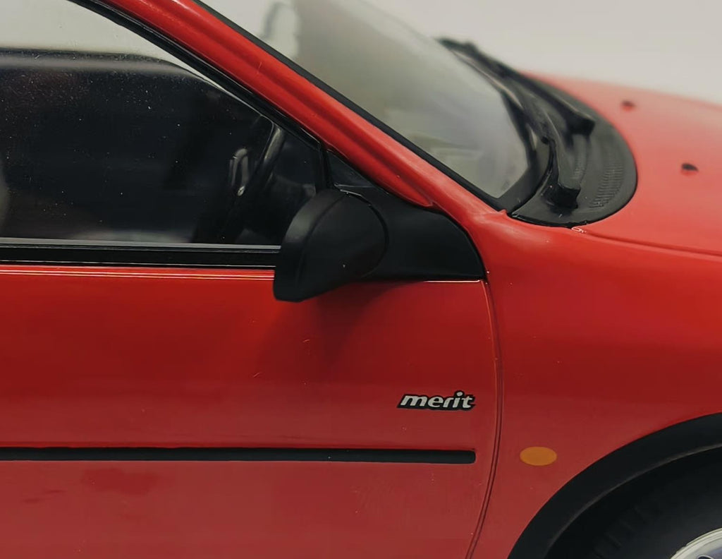 Model Car Group 1:18th Scale Vauxhall Corsa Merit Red RHD UK Exclusive