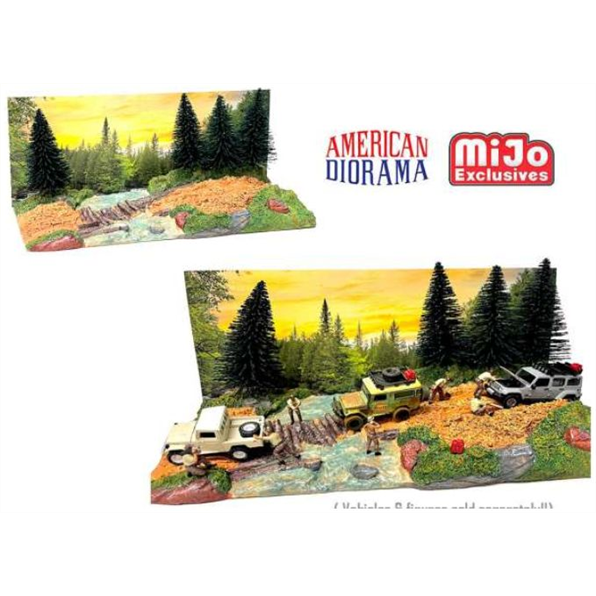 American Diorama 1:64 Scale Overland Off Road Diorama