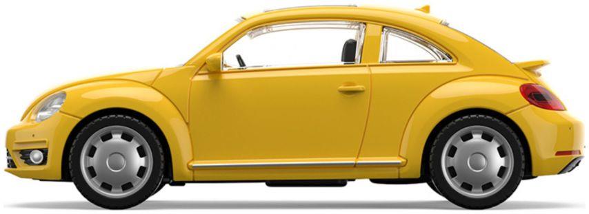 Rastar  1:43rd Scale VW Beetle Yellow