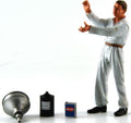 LE Mans Miniatures 1:18 Scale Lucien Figure Remplisseur d'Essence Bugatti T59 White Overall