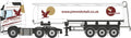 Oxford Diecast 1:76 Scale Volvo FH4 Cylindrical Tanker John Mitchell