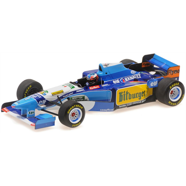 Minichamps 1:43 Scale Benetton Renault B195 Michael Schumacher Winner Monaco GP 1995