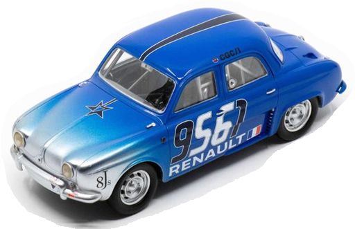 Spark 1:18 Scale Renault Dauphine Record Bonneville 2016 Nicolas Prost w/Acrylic Cover