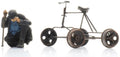 Artitec 1:87 Scale Bicycle Draisine + Figure Ready-Made, Painted