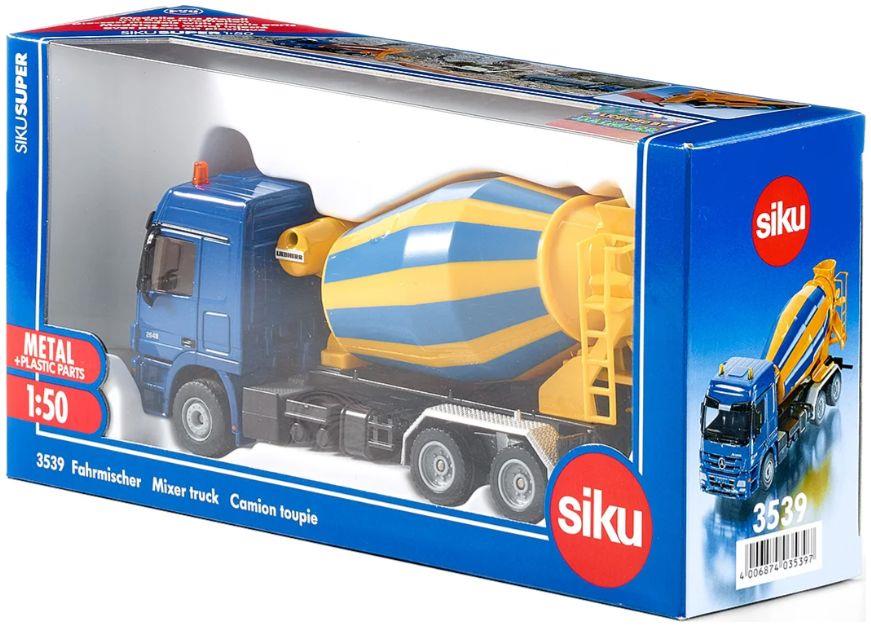 Siku 1:50 Scale Mercedes Benz Actros Mixer Truck