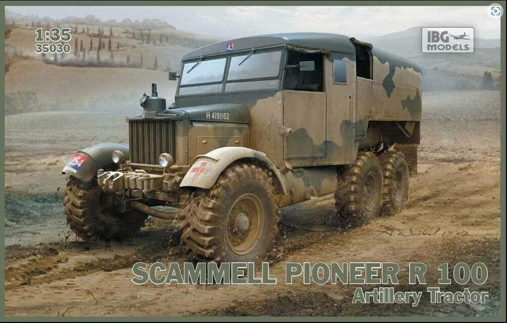 IBG Models 1/35 Scale Scammell Pioneer R100 Military Model Kit 35030