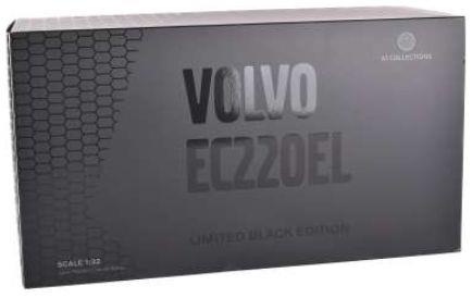AT Collections 1:32nd Scale Volvo EC220E Limited
Black Edition Crawler Excavator (999 pcs)