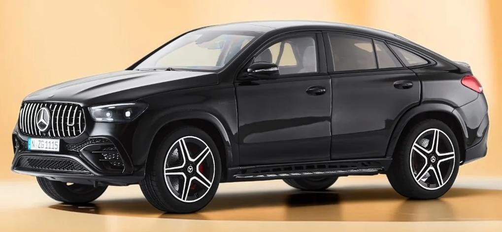 NZG  1:18th Scale Mercedes AMG GLE 53 Coupe Obsidian Black