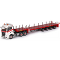 Conrad 1:50 Scale Faymonville Telemax 4-Axle Plateau Trailer