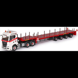 Conrad 1:50 Scale Faymonville Telemax 4-Axle Plateau Trailer