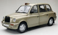 Sunstar 1:18 Scale LTI TX1 Gold RHD London Taxi 1998