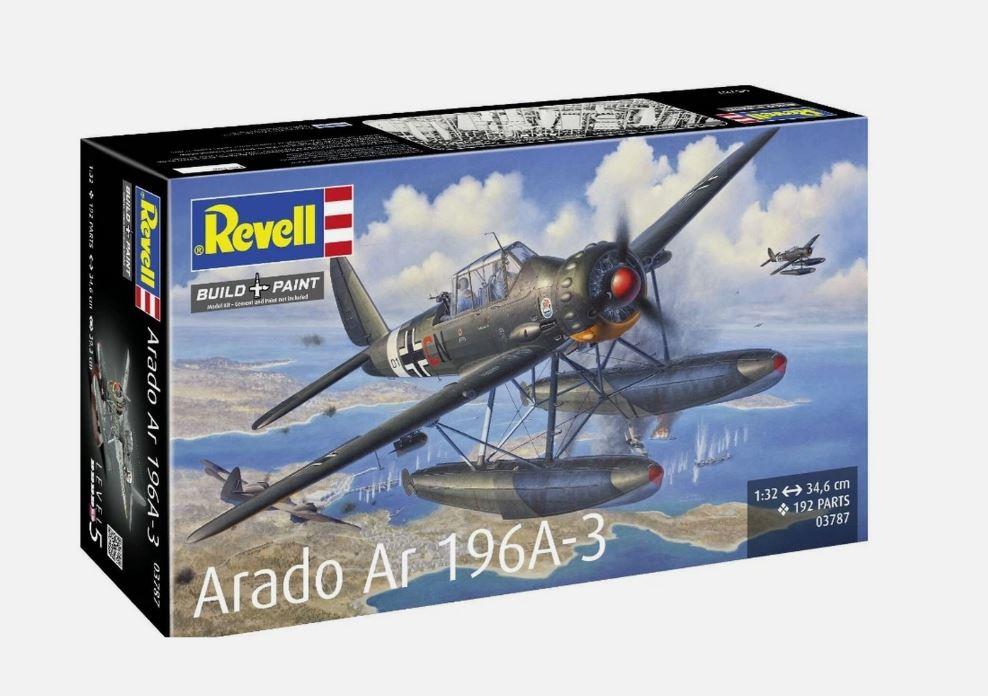 Revell 03787 1/32 Scale WW2 German Arado Ar196A-3 Seaplane