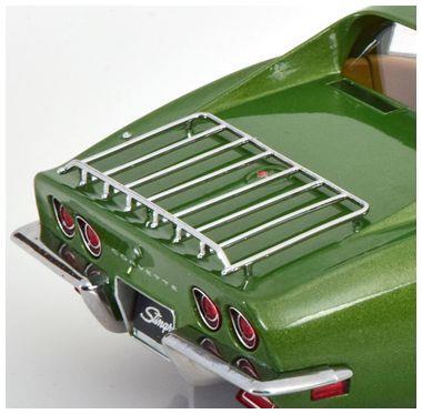 Kk Scale 1:18 Scale Chevrolet Corvette C3 1972 Light Green Metallic