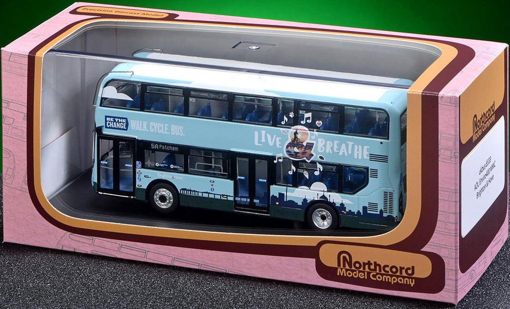 Northcord 1:76 Scale ADL Enviro 400 - Brighton & Hove (301 � YX69 NVL)
