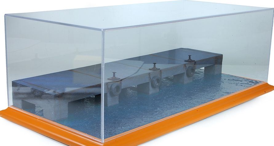 Atlantic 1:43/1:50 Scale Harbour Diorama Based Display Case