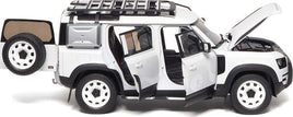 Almost Real 1:18 Scale Land Rover Defender 110 2023 30th Anniversary Edition Fuji White