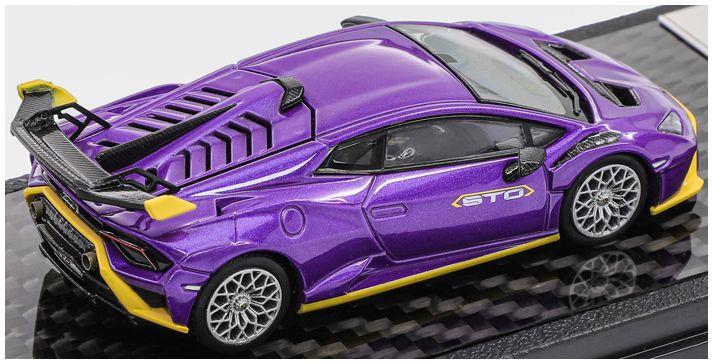 LCD  1:64th Scale Lamborghini Huracan STO Purple