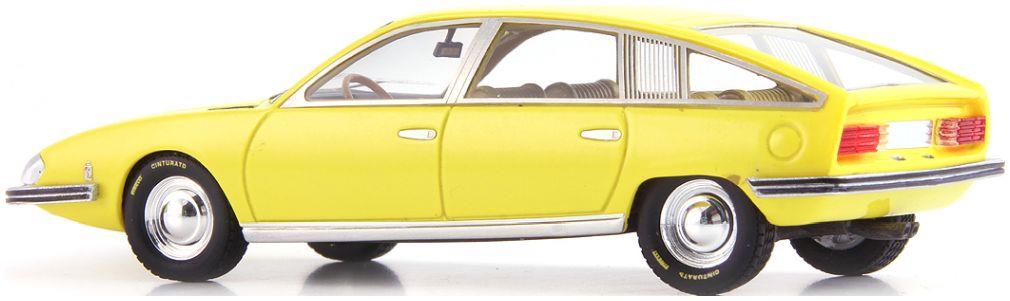 Autocult  1:43rd Scale BMC 1800 Pininfarina Yellow