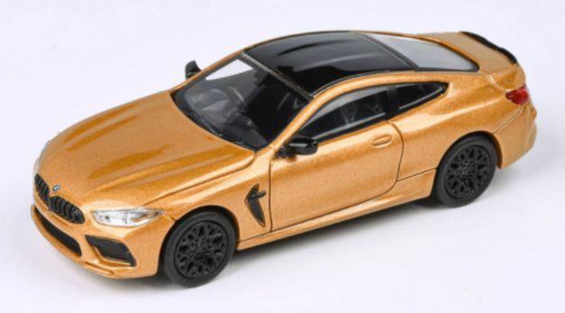 Paragon 1:64 Scale BMW M8 Coupe Ceylon Gold (RHD)