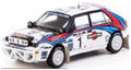 Tarmac  1:64th Scale Lancia Delta HF Integrale Safari Rally 1992 Martini Racing #1 Kankkunen/Piironen