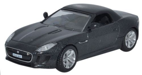 Oxford Diecast 1:76 Scale Jaguar F Type Stratus Grey