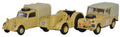 Oxford Diecast 1:76 Scale 3 Pce Set (Tilly,DB Tractor/Land Rover)