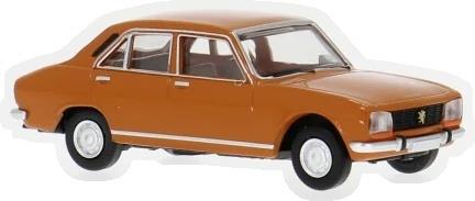 Brekina 1:87th Scale Peugeot 504 Orange 1968