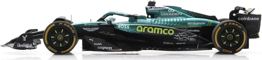 Spark 1:43rd Scale Aston Martin AMR25 #18 Aston Martin Aramco F1 US GP 2025 Lance Stroll