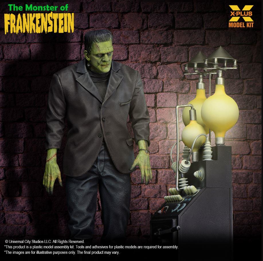 X PLUS 411-200331CP 1/8 Scale The Monster of Frankenstein Plastic Model Kit