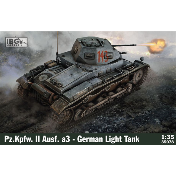 IBG 1:35 Scale Pz.Kpfw. II Ausf. a3 - German Light Tank