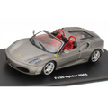 Atlas Editions 1:43 Scale Ferrari F430 Spider 2005 - Silver Ferrari Collection - cases