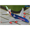 Gemini Jets 1:400th Scale Airbus A380 Emirates A6-EOD 'Official Airline Partner of the NBA'