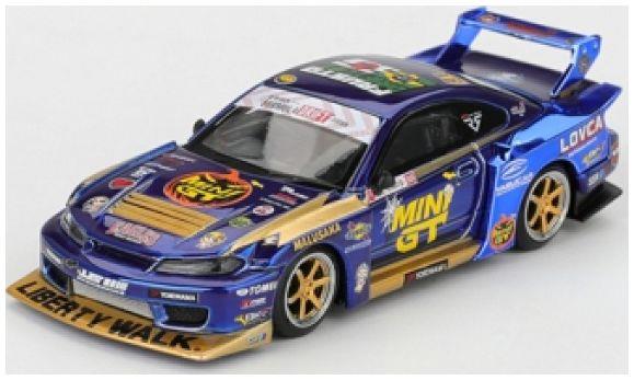 MiniGT  1:64th Scale Nissan LB-Super Silhouette S15 Silvia #555 Liberty Walk 2025 Halloween Special (RHD)