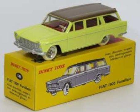 Atlas Editions  Scale Fiat 1800 Familiale (548) Atlas reproduced 'Dinky'