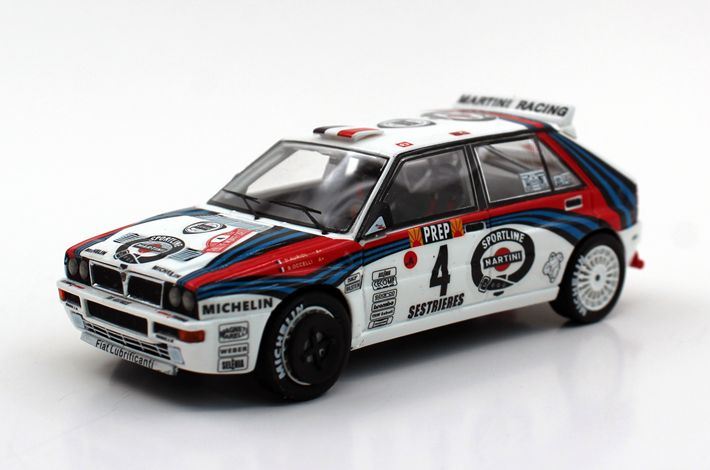 Top Marques 1:43 Scale Lancia Delta MC Rallye Car 1992 Didier Auriol/Bernard Occelli #4