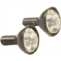 WSi 1:50 Scale Round Lights w/Pin at Rear Side (x10)