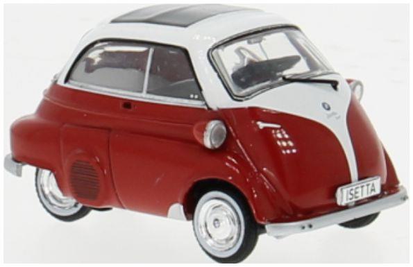 IXO 1:43rd Scale BMW Isetta Red/White 1959