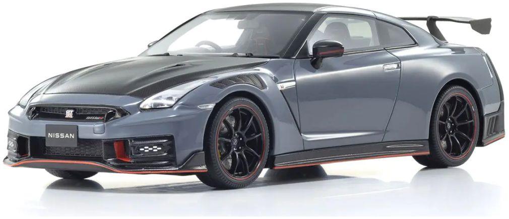 Kyosho  1:18th Scale Resin - Samurai Collection Nissan GT-R Nismo 2024 SP Gray