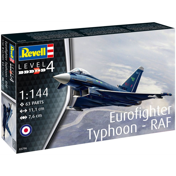 Revell 1:144 Scale Eurofighter Typhoon RAF