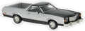 Brekina 1:87th Scale Ford Ranchero 500 Silver 1977