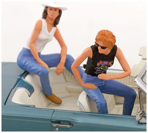 KK Scale 1:18th Scale Thelma and Louise Figure Set