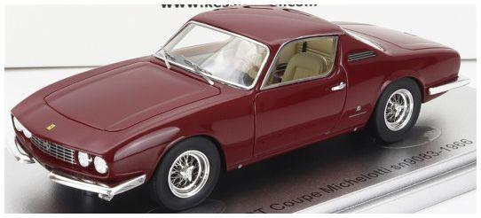 Kess 1:43 Scale Ferrari 330 GTC Coupe Michelotti Dark Red 1966