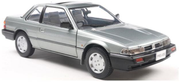 Whitebox 1:24th Scale Honda Prelude Grey 1985