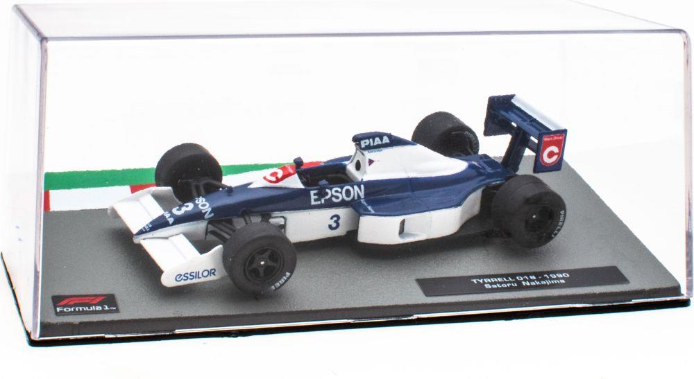 Atlas Editions 1:43 Scale Tyrrell 018 - Satoru Nakajima - 1990 F1 Collection